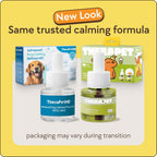 TheraPetMD dog anxiety relief diffuser with two liquid refill bottles