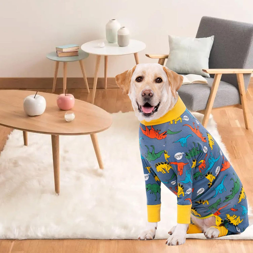 Soft elastic pet recovery clothing protecting abdominal surgical wounds.