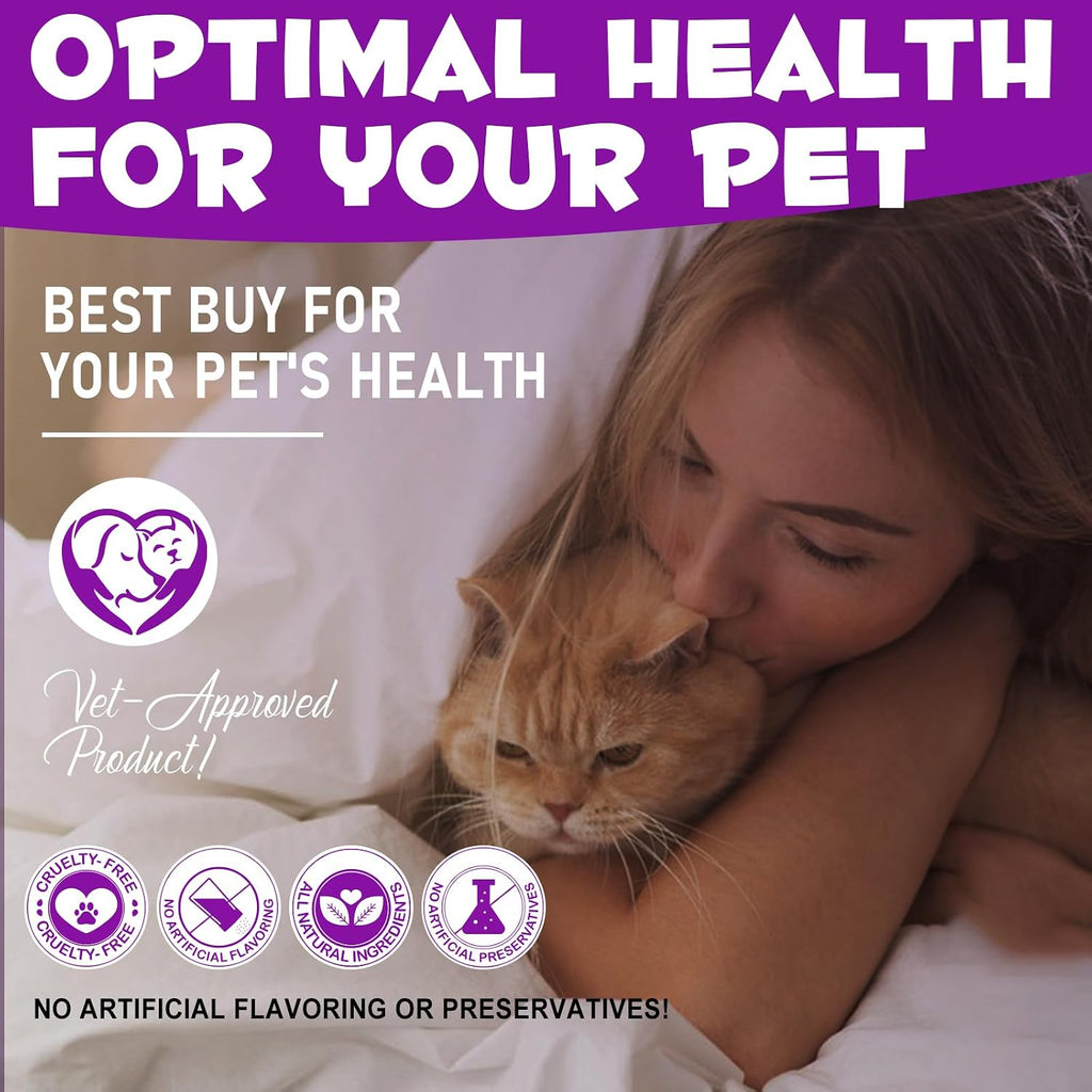 asusxcli Melatonin for Cats - Cat Calming Treats- Cat Sedative for Grooming - Helps to Support Restful Sleep for Your Cat - Cat Sleep Aid - Anxiety Relief for Cats - Image 9