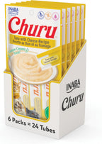INABA Churu Cat Treats, Lickable, Squeezable Creamy Pure Cat Treat with Green Tea Extract & Taurine, 0.5 Ounces Each Tube, 24 Tubes (4 per Pack), Chicken Recipe - Image 10