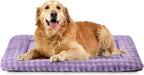 Pet Bed Mat Crate Pad for Cats Small Dogs, Washable Soft Pet Sleeping Mat Kennel Pad with 3D Bubble Pattern, Dusty Purple, 24"x 18" - Image 15