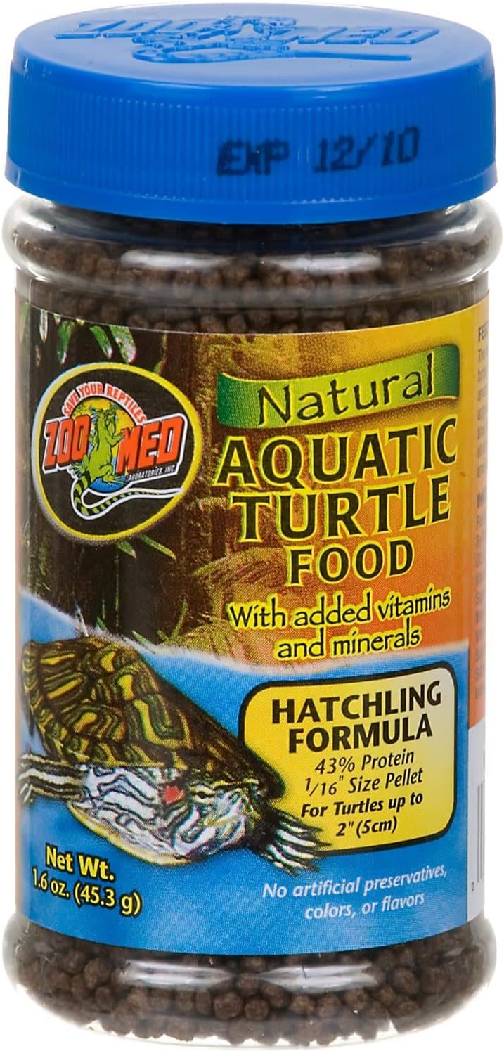 Zoo Med turtle nutrition product back label
