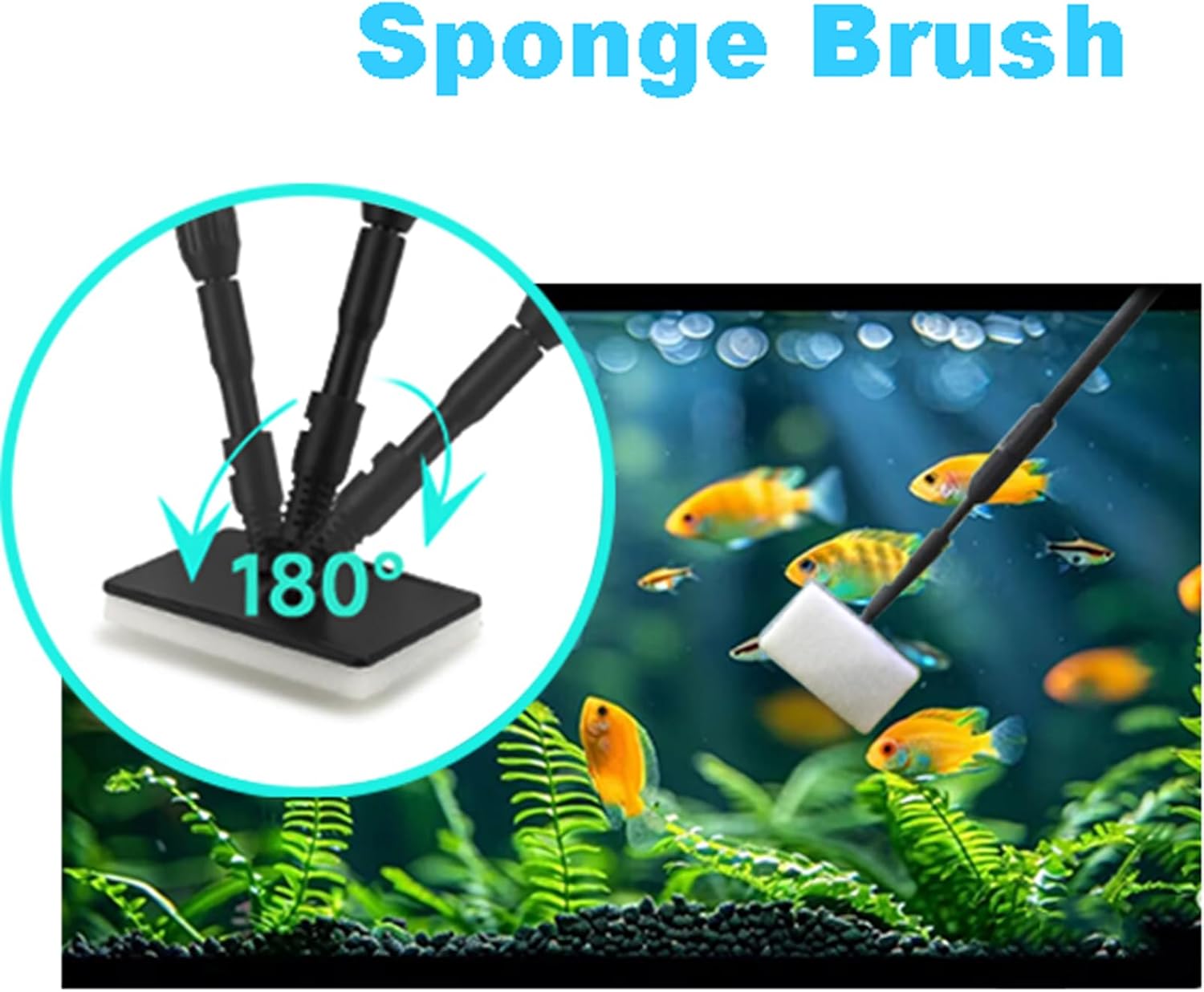 Carefree Fish carbon fiber composite rod showing rust proof durable connection points.