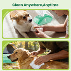Side profile of Pupmate 100 fresh counts pet wipe container