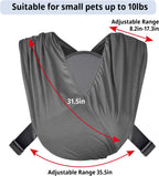 Lightweight dog purse carrier for travel