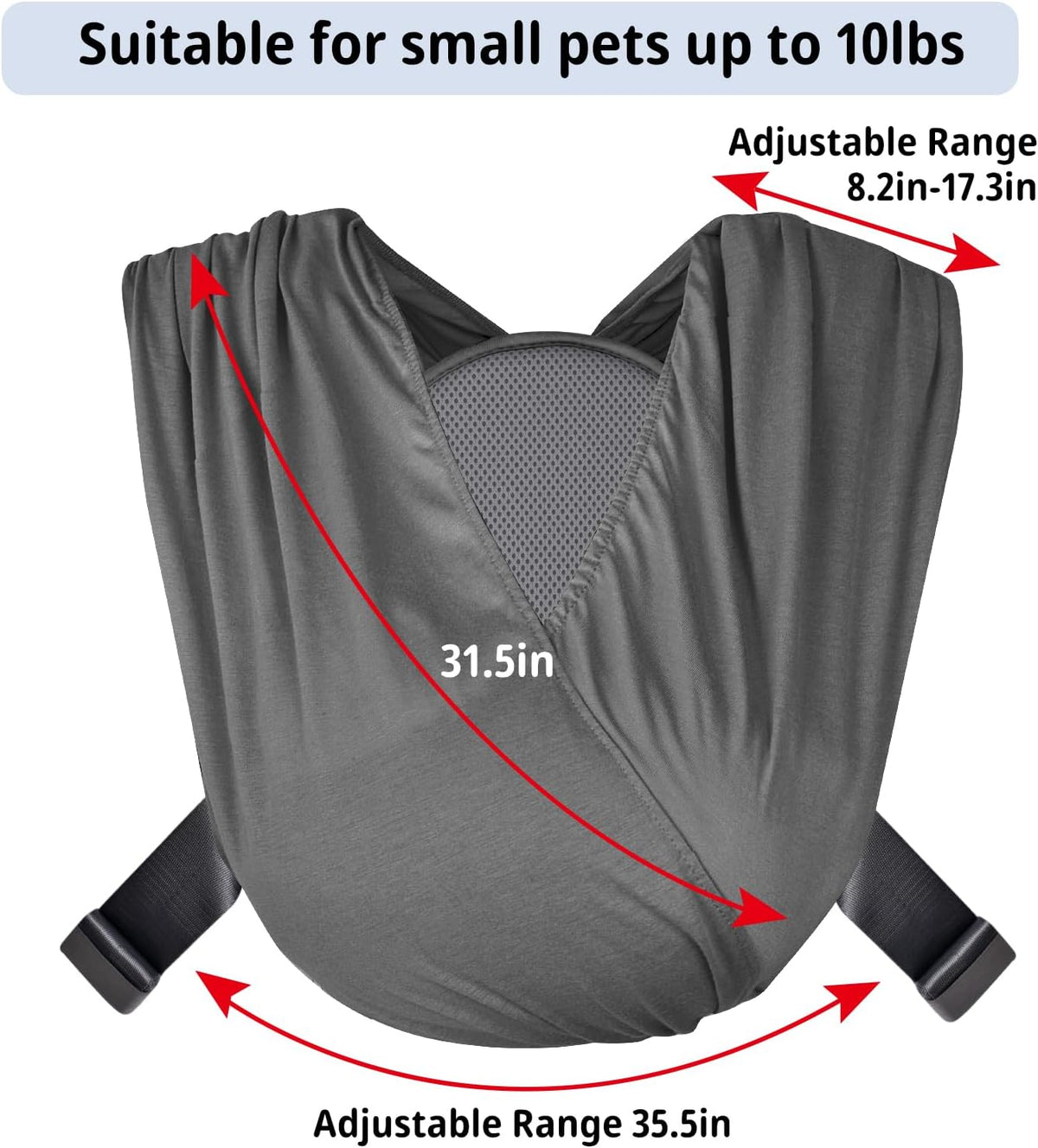 Lightweight dog purse carrier for travel