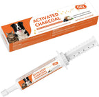 Rozjovu activated charcoal paste for dogs and cats front view packaging