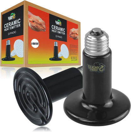 Lucky Herp long lasting terrarium heating bulb with E26 base