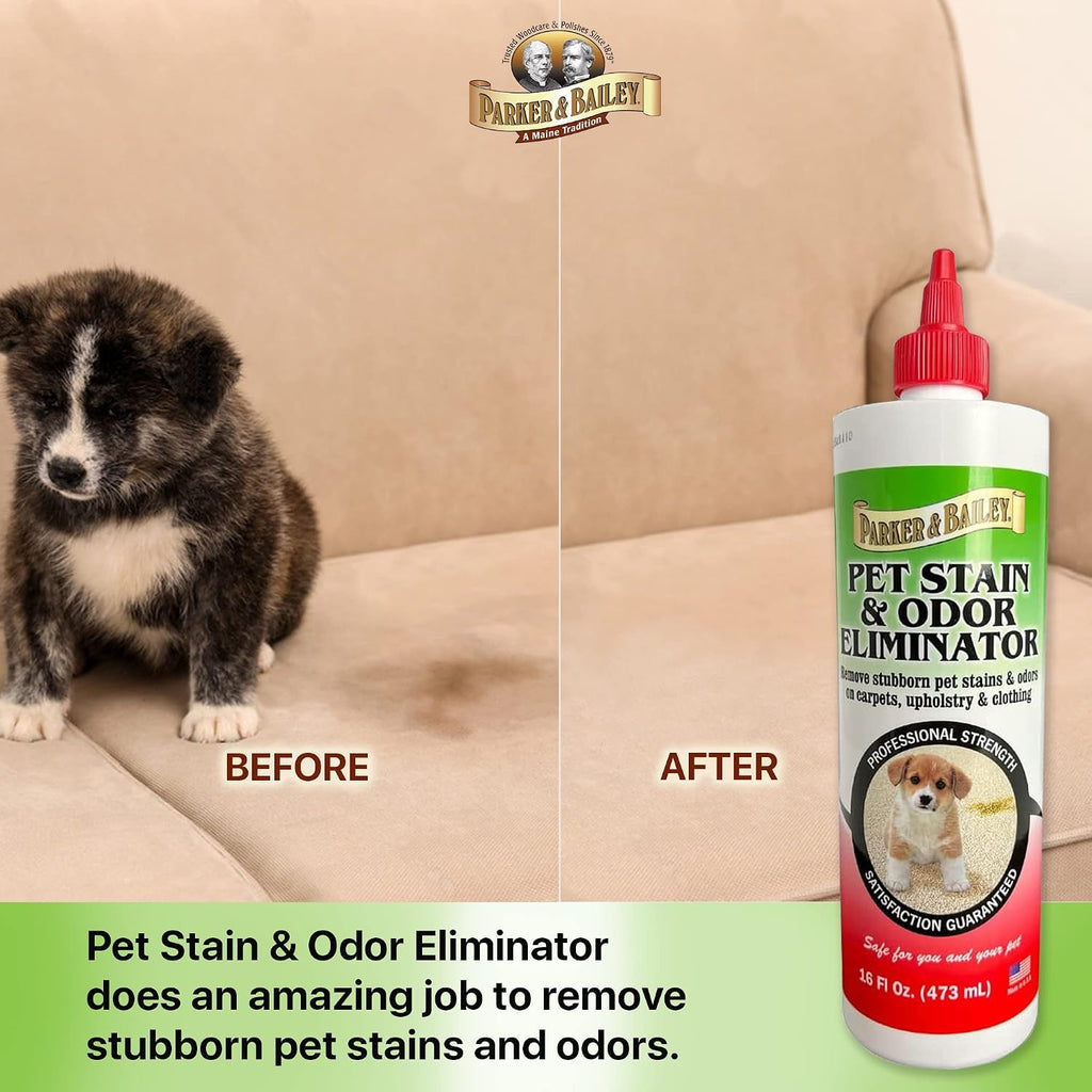 Parker And Bailey Pet Stain And Odor Eliminator spray nozzle close up