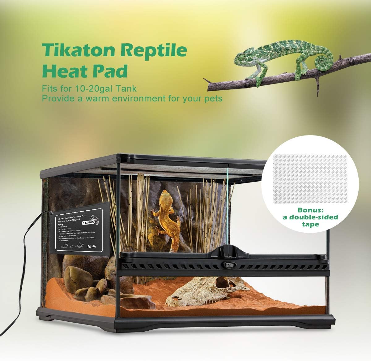 Waterproof PVC reptile heating pad detail
