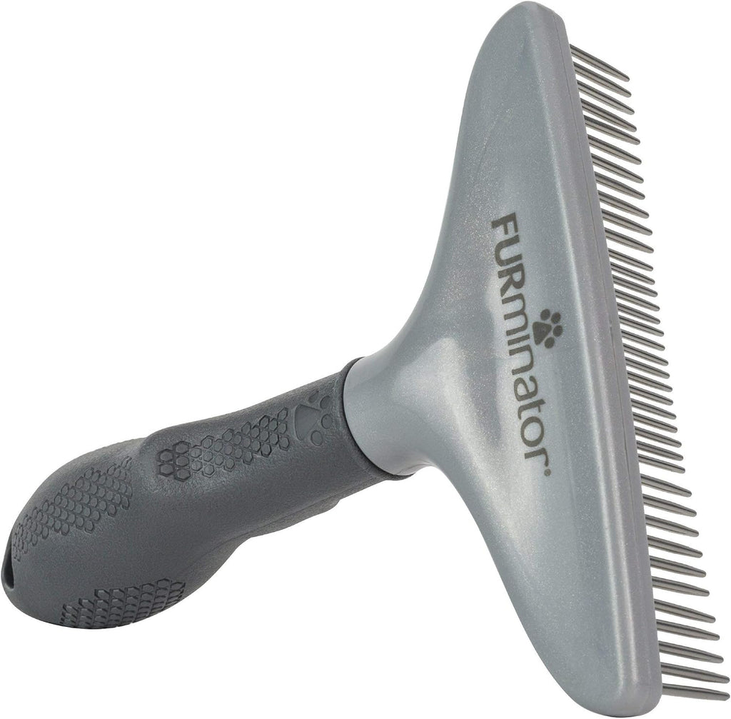 FURminator dog and cat grooming rake front view
