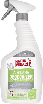 Side profile of Natures Miracle Lavender and Vanilla air spray