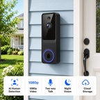 ByteBlaz smart doorbell camera featuring AI human detection technology