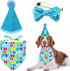 PET SHOW Pink Crown Dog Birthday Party Hat for Girls Reusable Birthday Party Cat Kitten Headband with 0-9 Figures Charms Grooming Accessories with Glue Pack of 1 - Image 11