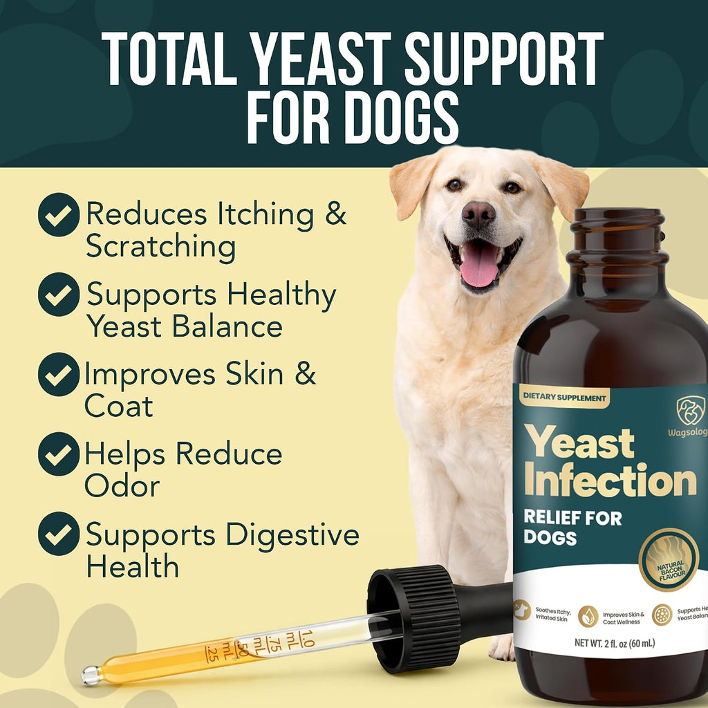 Herlosfeel natural bacon flavor dog yeast infection drops ingredient listing
