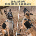 Dog Camping Backpack Demonstrating Storage Capacity