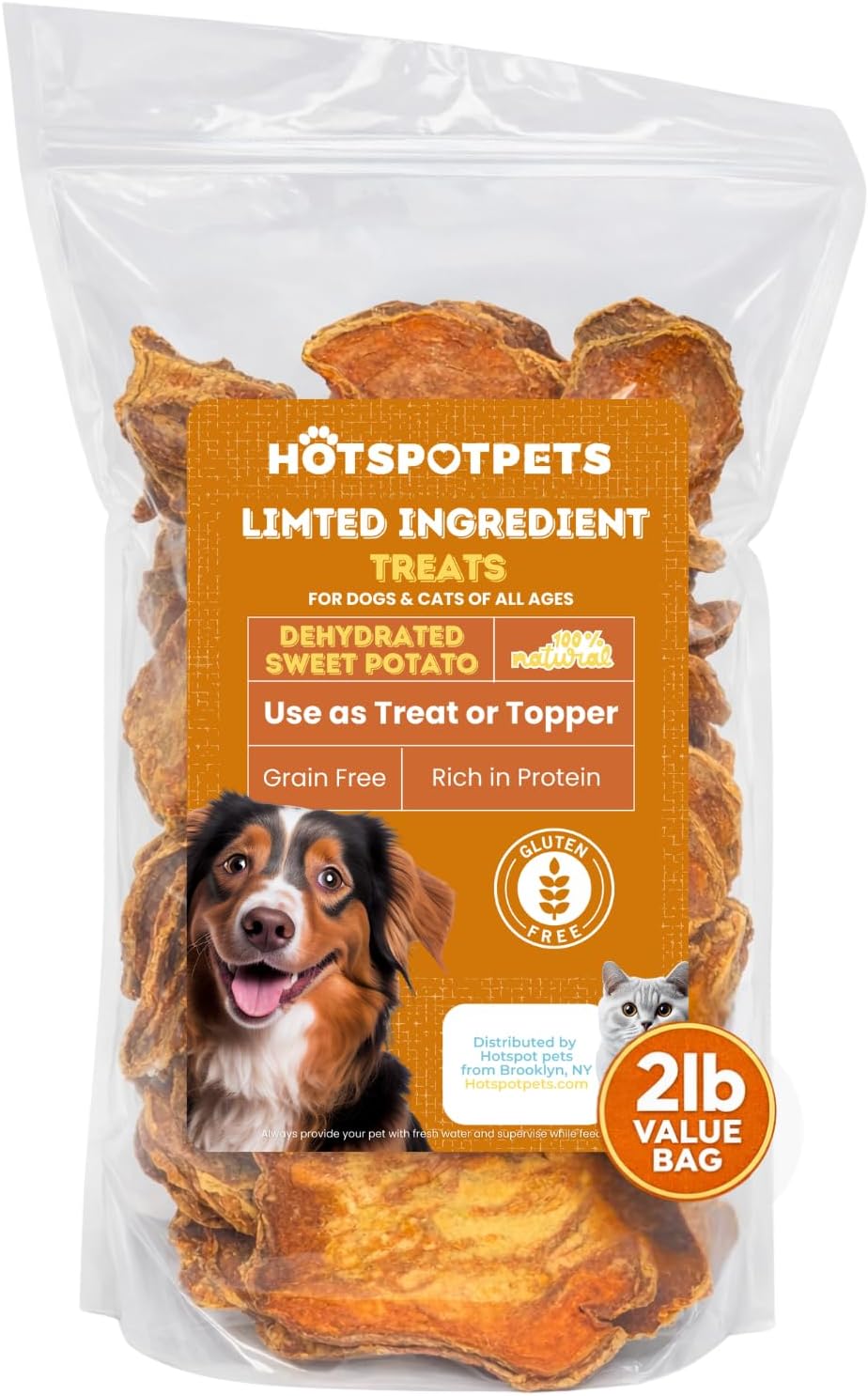 Dehydrated Natural Pumpkin Slices for Dogs- Crunchy Treats- 1lb Stay Fresh Resealable Bag, All-Natural- High Protein, Great For Sensitive Stomachs, Low Fat, A Healthy Rawhide Alternative for All Dogs - Image 14
