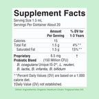 MaryRuth Organics Toddler Probiotic Liquid Drops size comparison view
