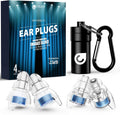 Reure high fidelity concert ear plugs blue front view packaging