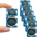 NewNoiseWar cricket noise maker prank six piece kit front view showing miniature circuit boards