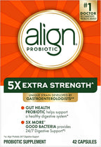 Align Extra Strength box and bottle layout