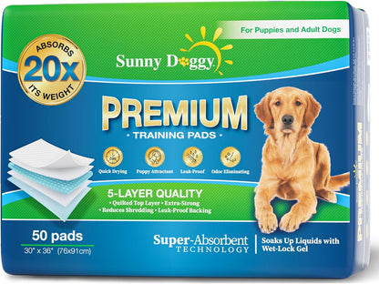 Pee Pads for Dogs Extra Large 36"x 36", 40 Count Puppy Pads Pet Training Pads Disposable Upgraded Odor Control, Potty Pads Absorbent and Leak-Proof Dog Housebreaking & Puppy Supplies - Image 10