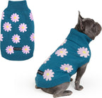 Spark Paws Knit Dog Sweater - Ultra Soft Warm Winter Dog Sweater for Small, Medium & Large Dogs - Stretch Fit Pet Sweater for French Bulldog, Pitbull, Girl & Boy Dogs Jacket, (Pine Green, M) - Image 10