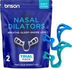 Brison Nasal Dilators front view packaging for snoring relief