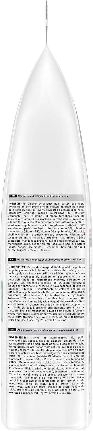 Royal Canin Glycobalance diabetic dog food bag nutritional information