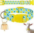 Talltalk goat collar with bell set packaged for small farm pet safety and convenient livestock pasture tracking.