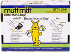 Mutt Mitt authentic USA imported premium quality pet waste removal solution
