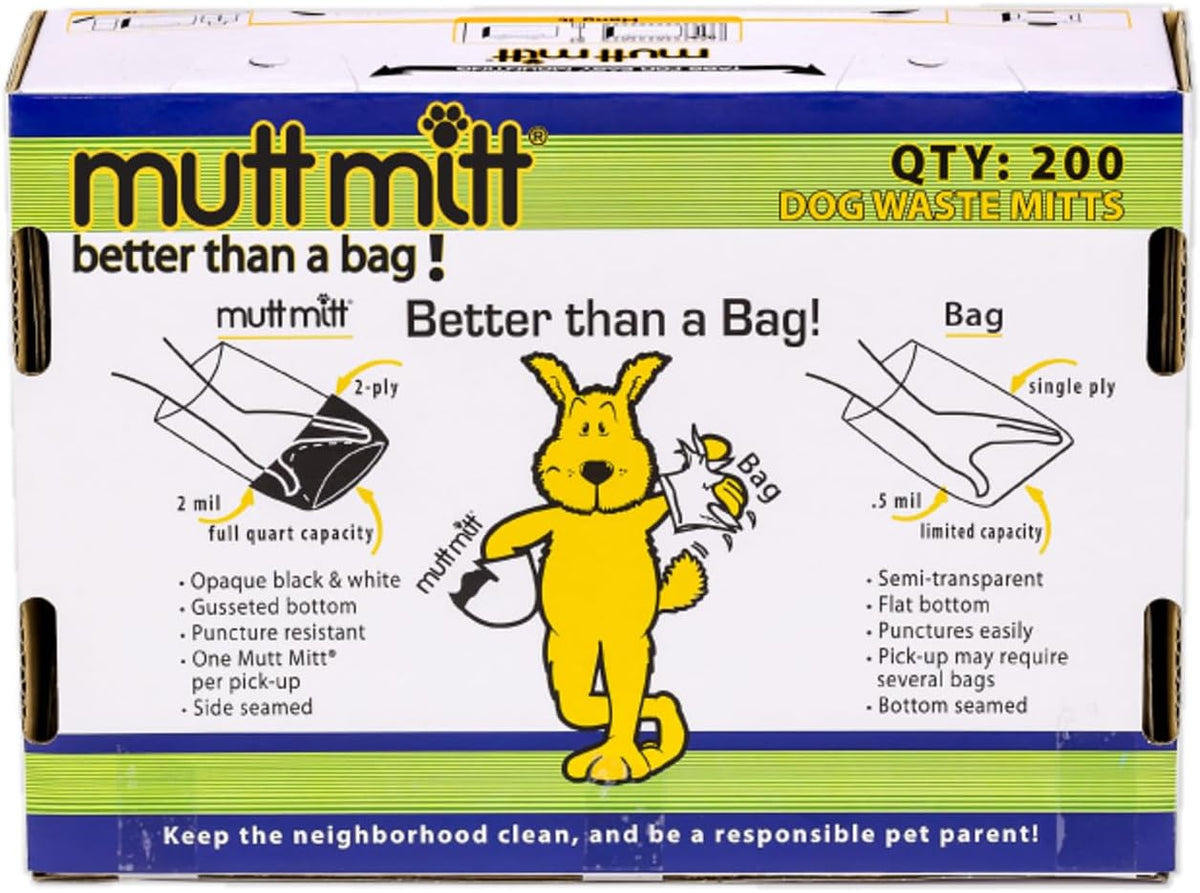 Mutt Mitt authentic USA imported premium quality pet waste removal solution