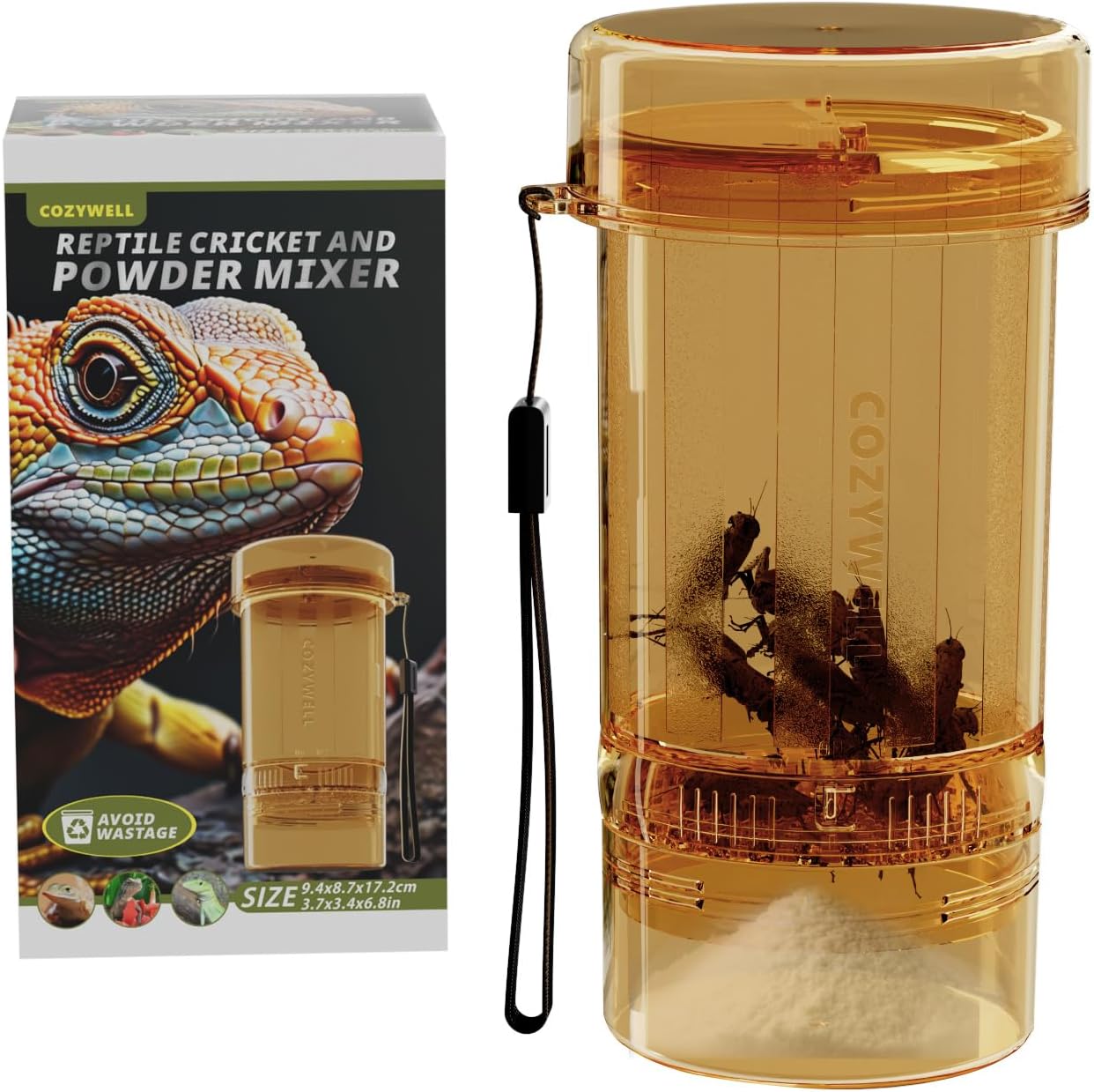 Cozywell Cricket Calcium Powder Mixer front view