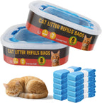 Scented pet waste trash liners for indoor home freshness optimization