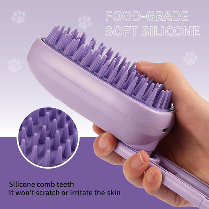 Baytion rechargeable steam comb for dogs and cats