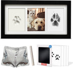 MYPAWLETS Dog Cat Paw Print Kit,Ink&Clay Pawprint Keepsake Frame (Espresso) - Image 8