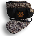 HDP Paw Style carrier showcasing the paw print applique.