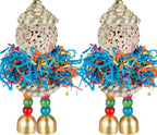 BBjinronjy Bird Toys,2PCS Hanging Natural Soft Sola Ball Beak Chew Shred Forage Toys for Parrots,Cockatiel,Conure,Love Birds,Parakeets,Budgie and Other Small Birds - Image 9