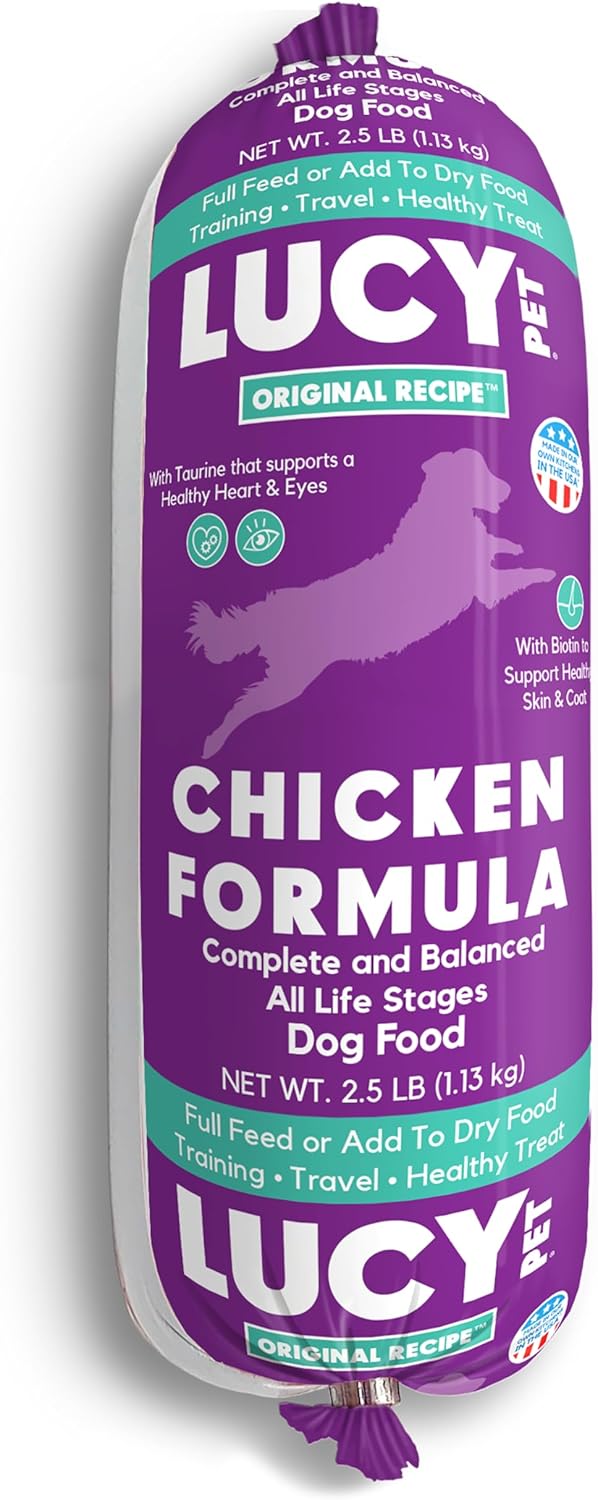 Lucy Pet Products Beef Formula Dog Food Roll 4 lb, (100600047) - Image 12
