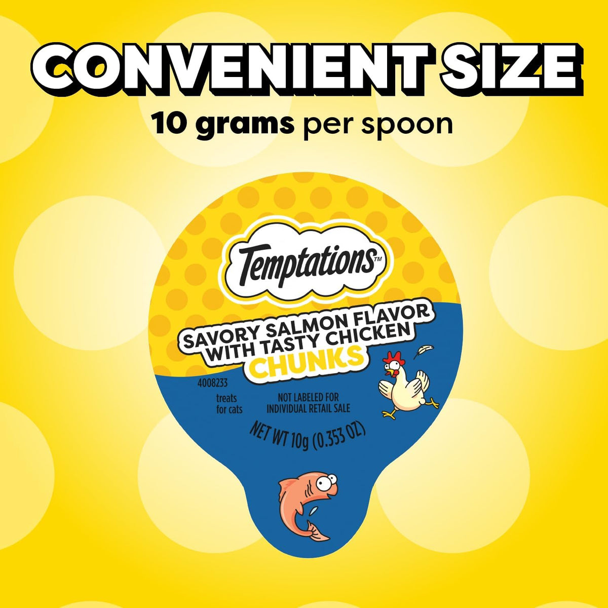 Temptations Lickable Spoons, Soft Lickable Cat Treats, Adult Wet Cat Treats, Variety Pack, 24 Spoons - Image 9