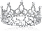 Lovelyshop luxury rhinestone pet crown accessory for toy breed costume parties