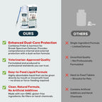 Luxevib digestive health cleanser bottle showing directions and usage information
