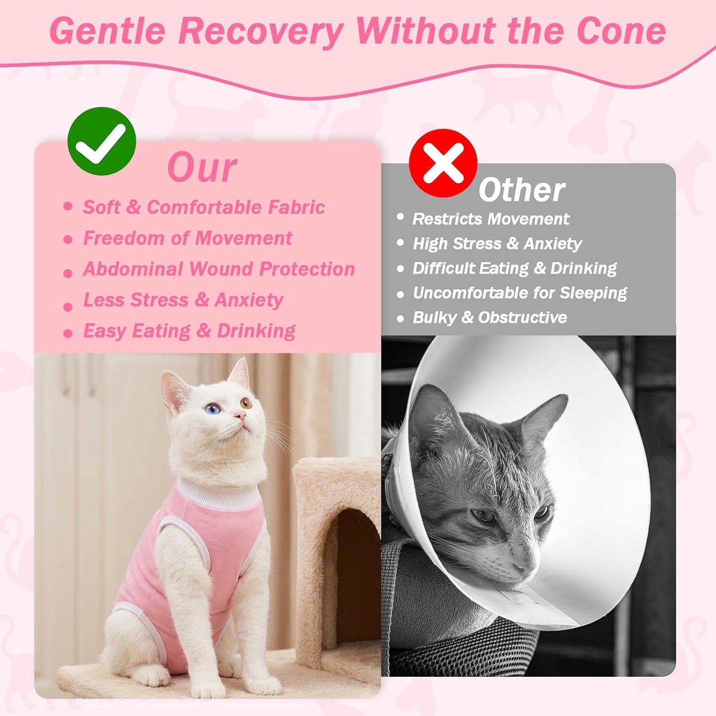 Close up of adjustable drawstring on Coppthinktu cat recovery suit