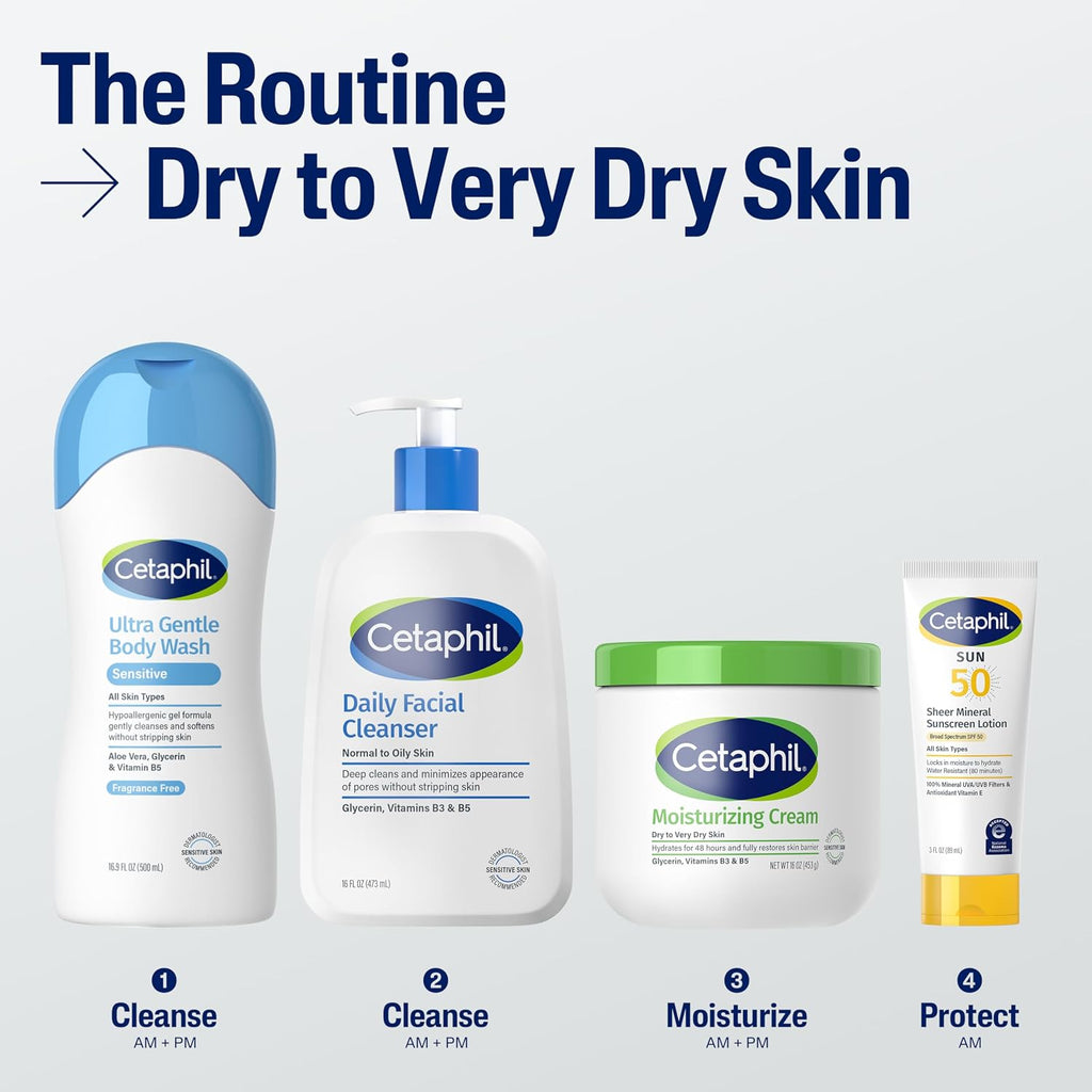 Cetaphil hydration cream group pack arrangement