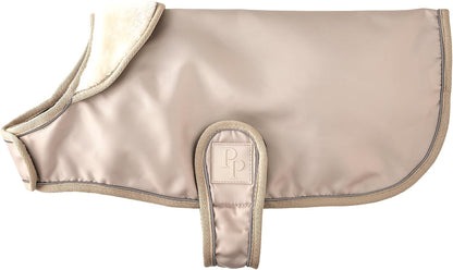 Pet Passion Breeze II protective pet raincoat back view layout
