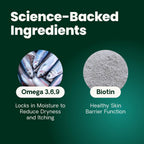VetriScience feline supplement bag next to serving treats
