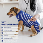 IDOMIK anti licking surgical shirt for female spayed dogs
