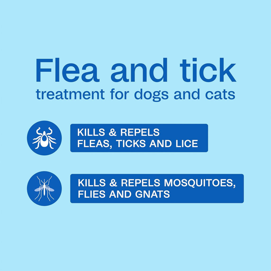 Adams Plus Pyrethrin Flea Dip 4 fluid ounce bottle
