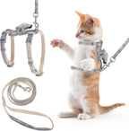 TIESOME Cat Harness and Leash Set, Adjustable Gradient Kitten Harness Escape Proof Harness with Leash for Kitty Outdoor Walking (Gradient Purple) - Image 10