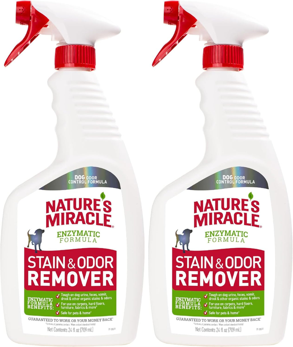 Nature's Miracle Stain and Odor Remover Dog, 32 Ounces, Everyday Mess Enzymatic Odor Control Formula - Image 15